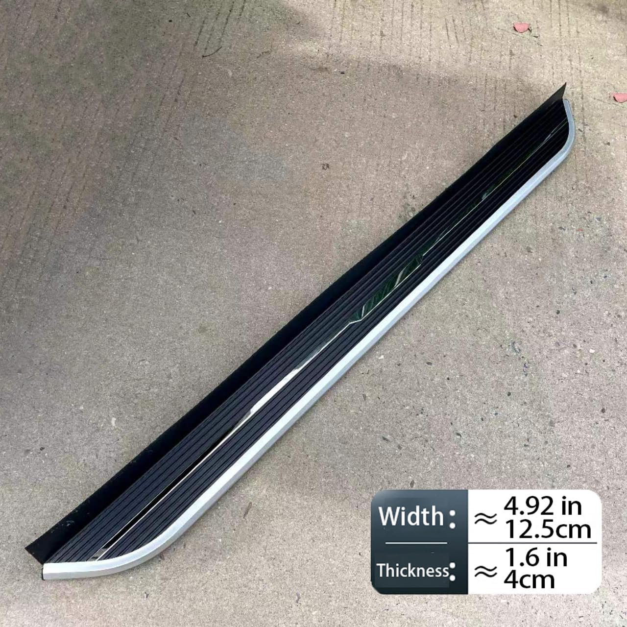 2pcs Running Board for Subaru XV 2018-2023 Aluminium Pedal NerfBar Side Step Automotive Exterior Accessories (with Brackets)