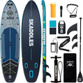 11'6 × 35' Inflatable SUP–Super Wide, Stand Up Paddle Board for Adults, Youth, Family & Pets, High Weight Capacity, Non-Slip EVA Deck, Premium Accessories