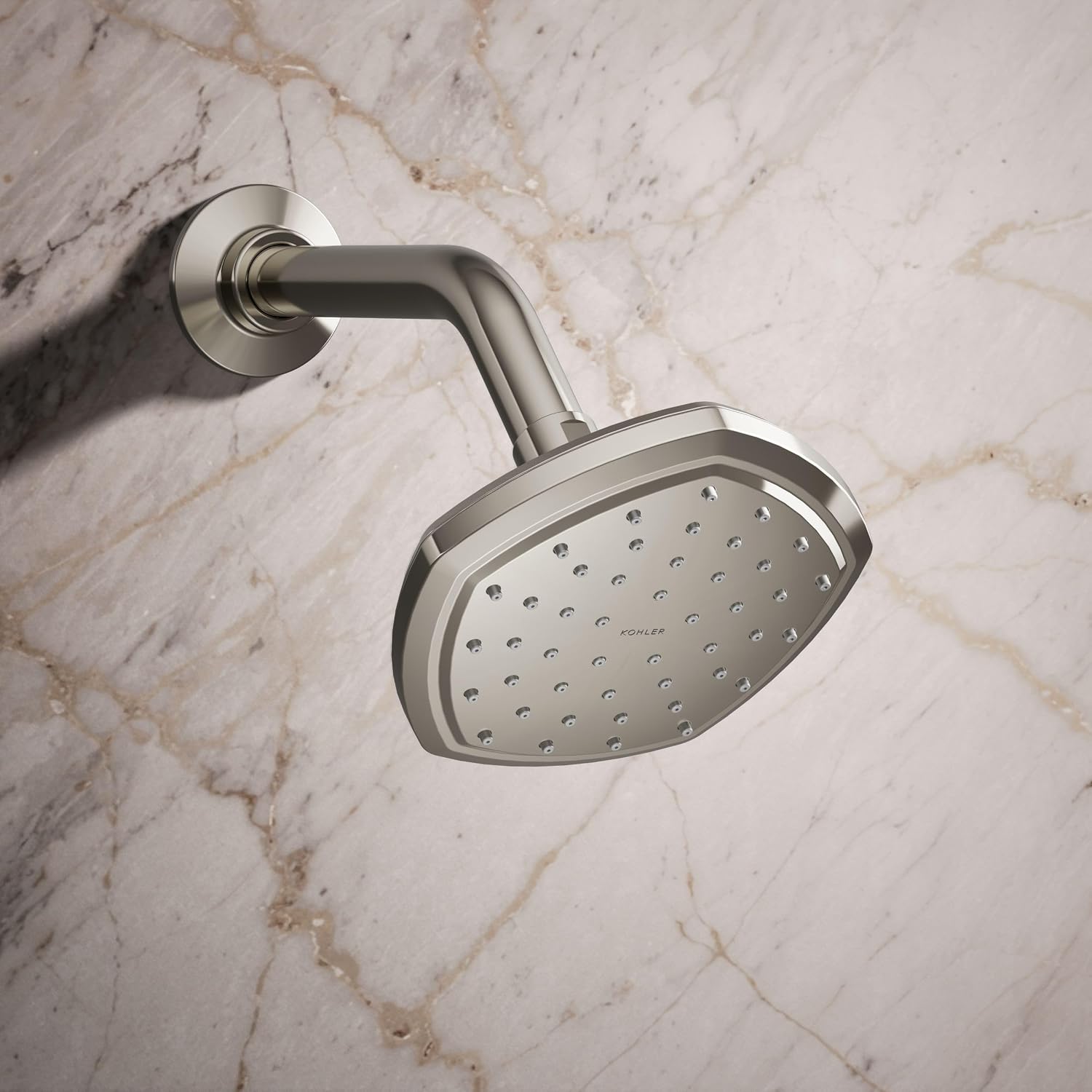 Kohler 27050-G-SN Occasion® Single-function showerhead, 1.75 gpm, Vibrant Polished Nickel