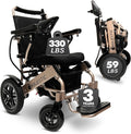 Majestic IQ-8000 Electric Wheelchairs for Adults,Foldable Lightweight Electric Wheelchair,Light Weight Folding Power Chair for Seniors,Portable Motorized Wheelchair,Durable Ultra Light Wheel Chair