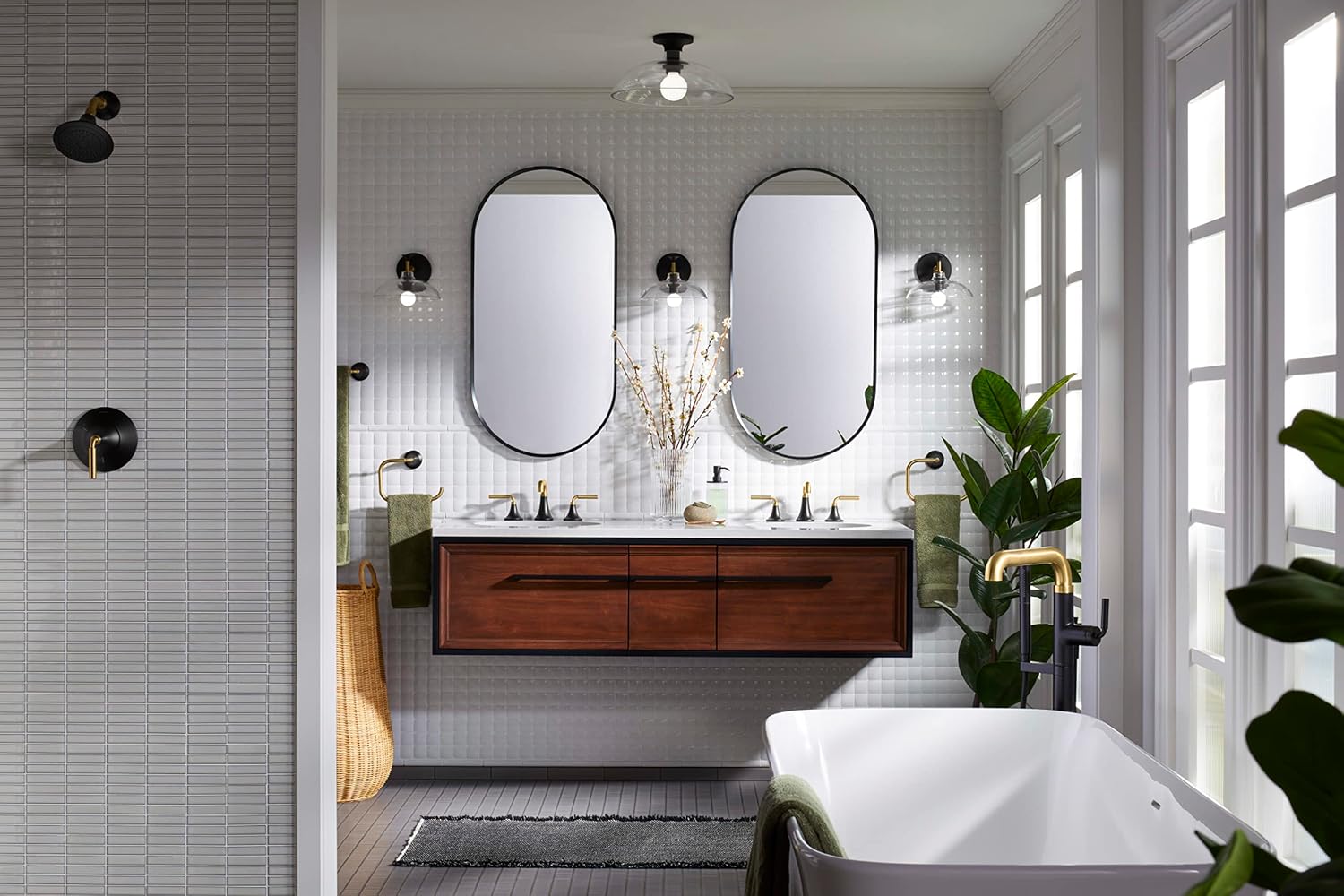 Kohler Tone 1 Light Sconce - Brushed Nickel