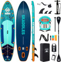11'6 × 35' Inflatable SUP–Super Wide, Stand Up Paddle Board for Adults, Youth, Family & Pets, High Weight Capacity, Non-Slip EVA Deck, Premium Accessories