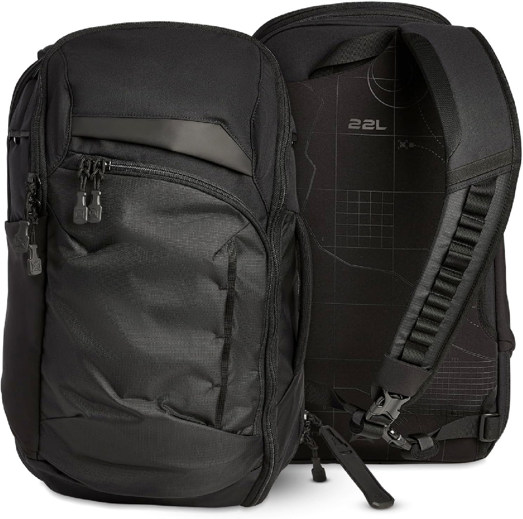 Vertx Gamut 22L Sling Backpack – Versatile, Durable Design with Ample Storage, Ideal for Everyday Use & Outdoor Adventures, Black - One Size