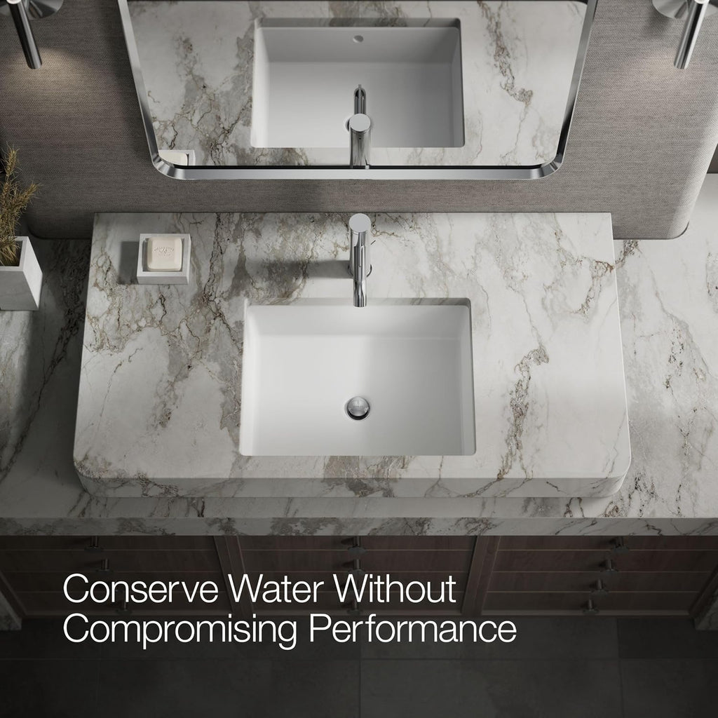 Kohler 77958-4A-CP Components® Single-Handle Bathroom Sink Faucet, 1.2 gpm, Polished Chrome