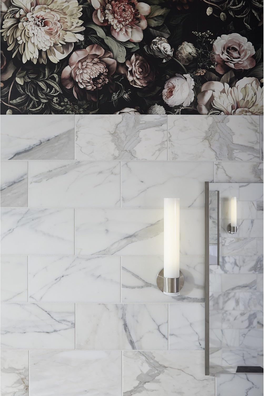 Wall Sconce by KOHLER, Single Wall Sconce, Purist Collection, Vibrant Brushed Nickel, K-14483-BN