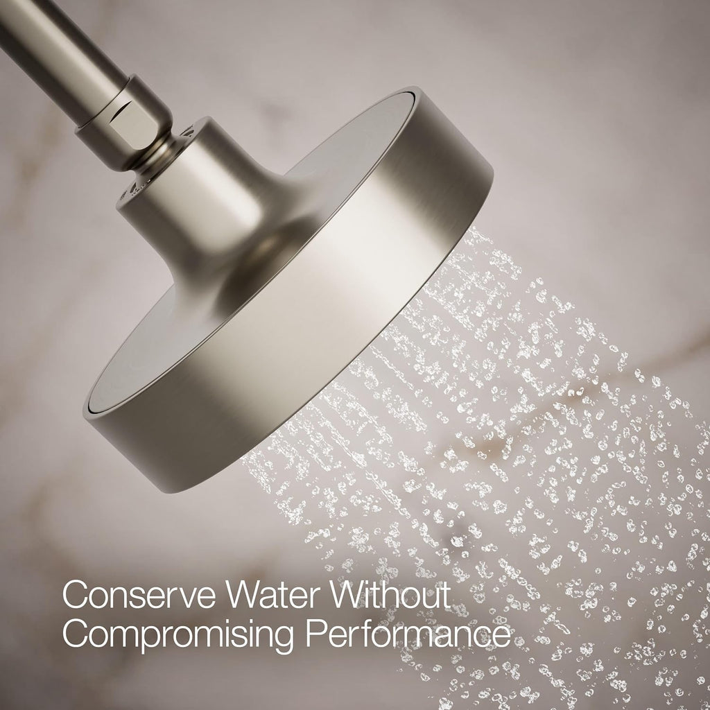 Kohler 939-G-BN Purist® Single-function showerhead, 1.75 gpm, Vibrant Brushed Nickel