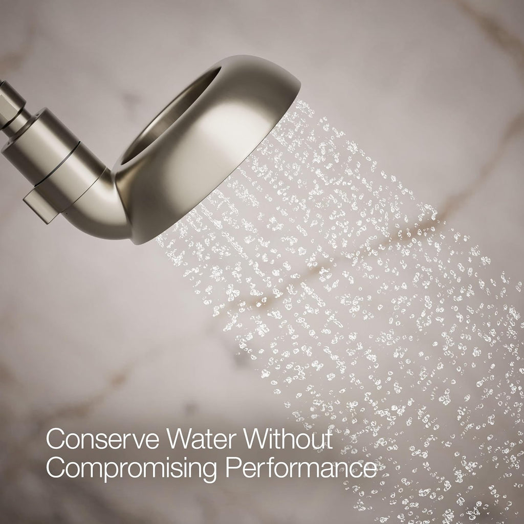 Kohler 20999-BN Statement® VES Single-function showerhead, 1.5 gpm, Vibrant Brushed Nickel
