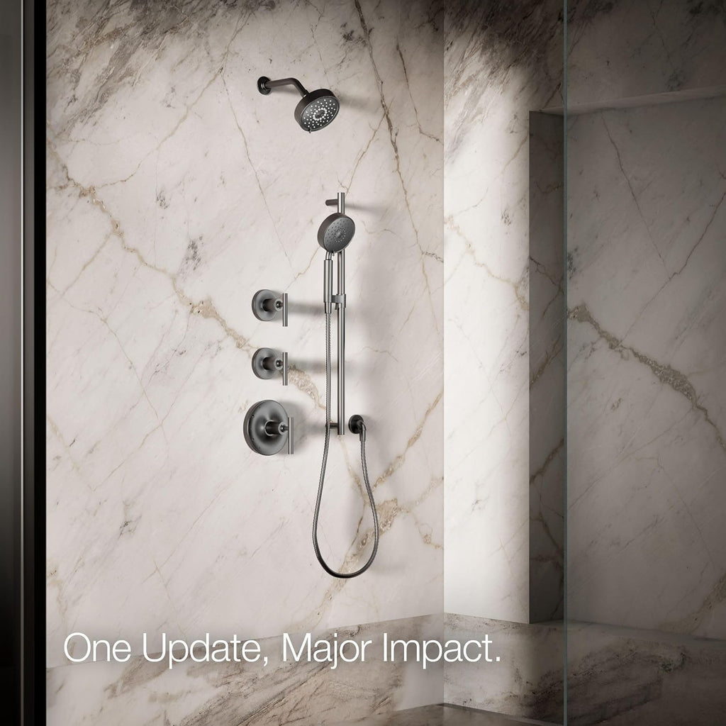 Kohler 22170-G-BGP Purist® Three-function showerhead, 1.75 gpm, Vibrant Brushed Graphite