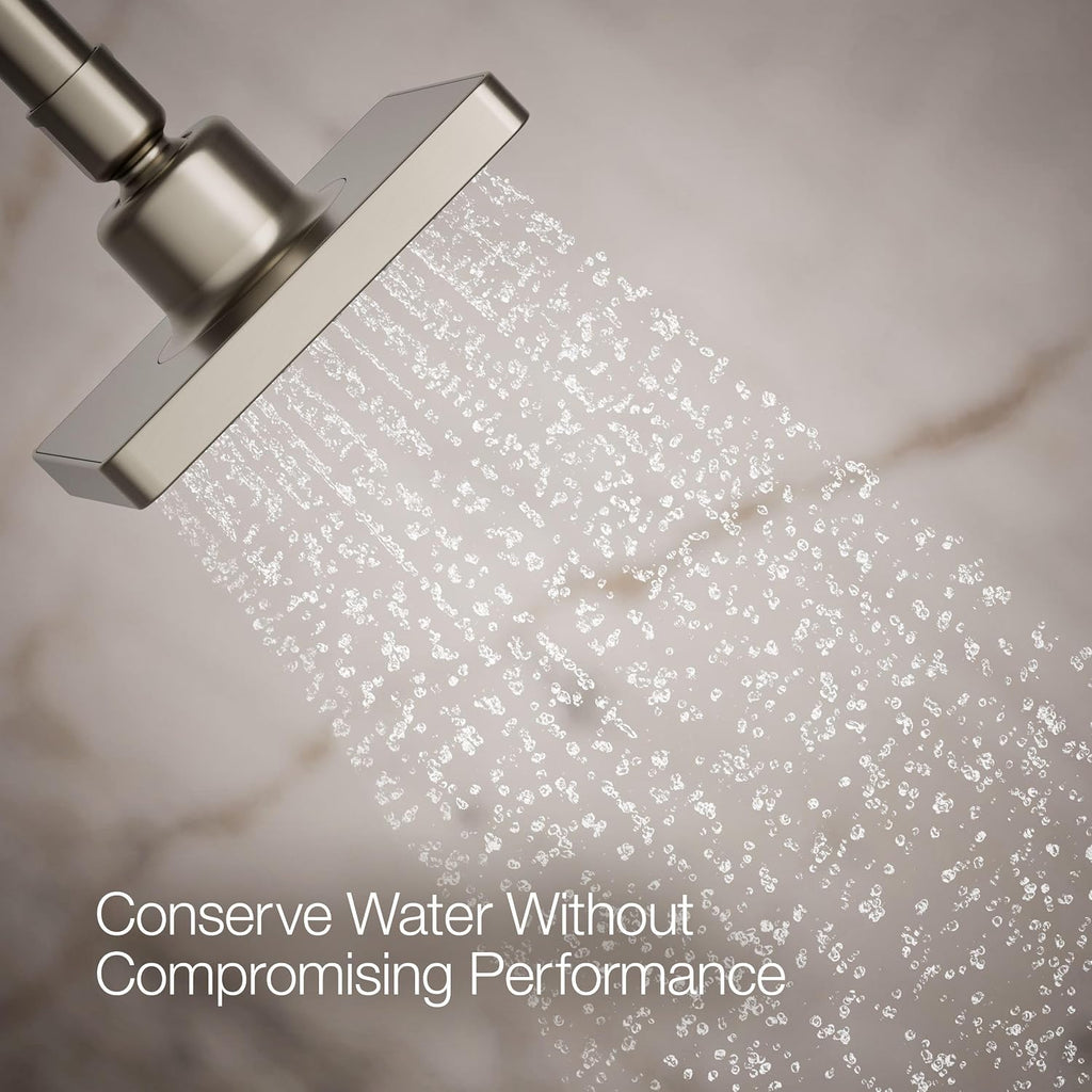 Kohler 24805-G-BN Parallel® Single-function showerhead, 1.75 gpm, Vibrant Brushed Nickel