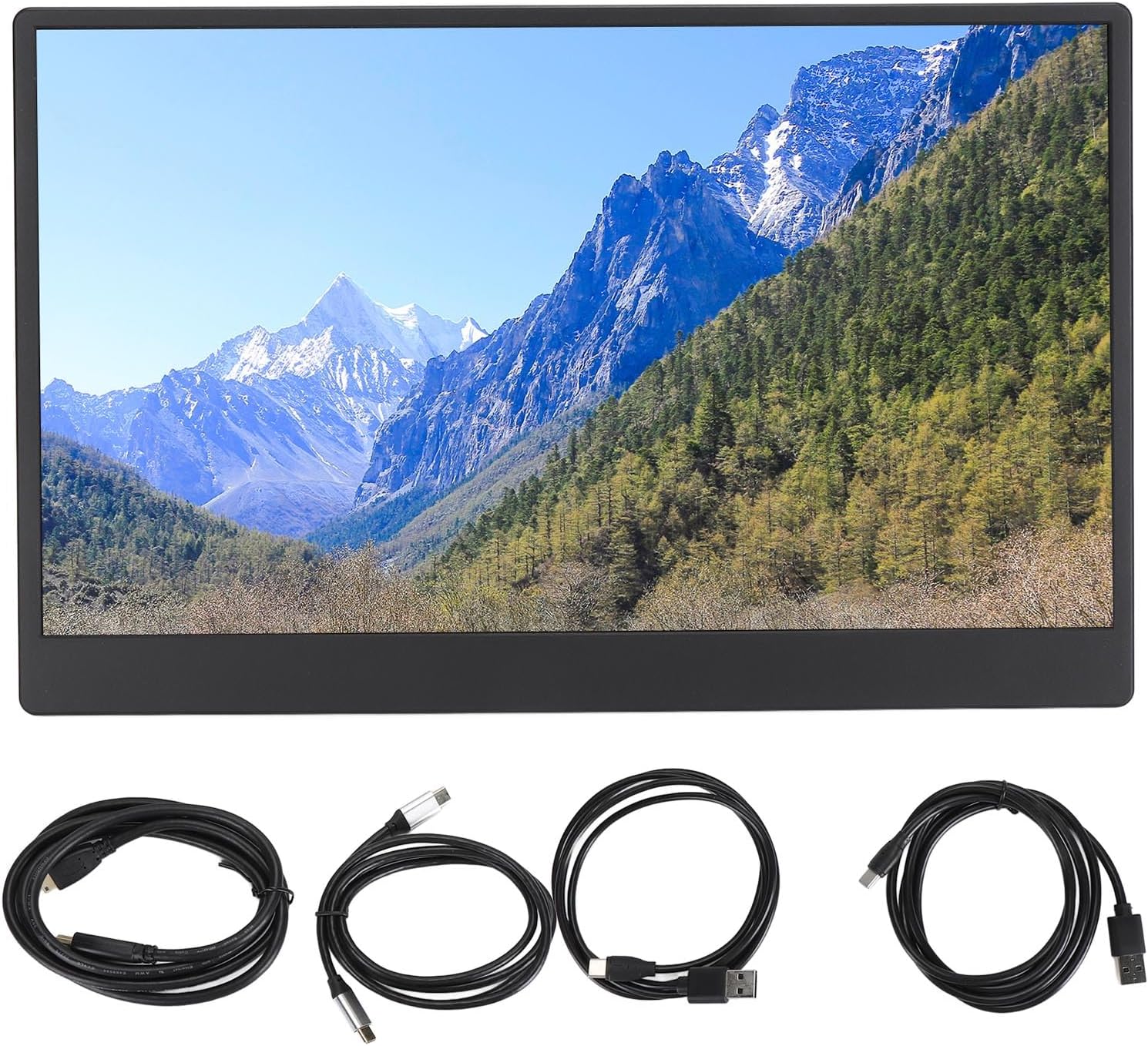 Focket Portable Touch Screen Monitor 13 Inch 1080p, USB C Gaming Display for Laptop Screen Extender with Dual Speakers for Phone PC