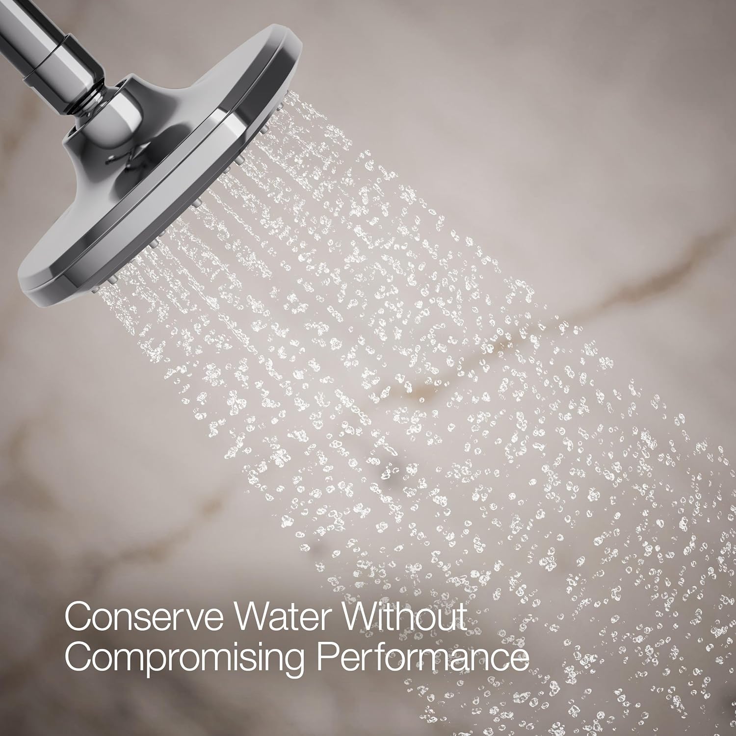 Kohler 27050-G-CP Occasion® Single-function showerhead, 1.75 gpm, Polished Chrome