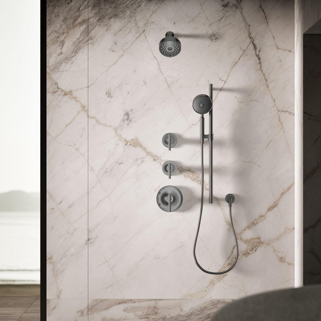 Kohler 22170-G-BGP Purist® Three-function showerhead, 1.75 gpm, Vibrant Brushed Graphite