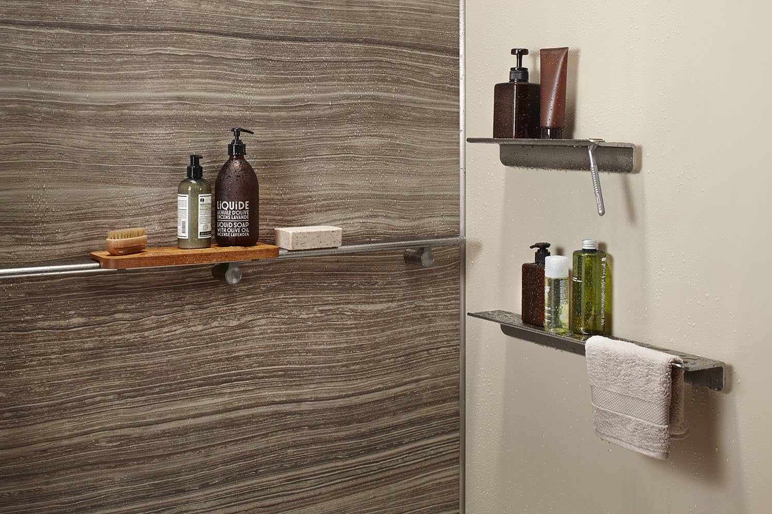 Kohler K-97627-BNK 97627-BNK CHOREOGRAPH 40 Shower Barre, one-size, Anodized Brushed Nickel