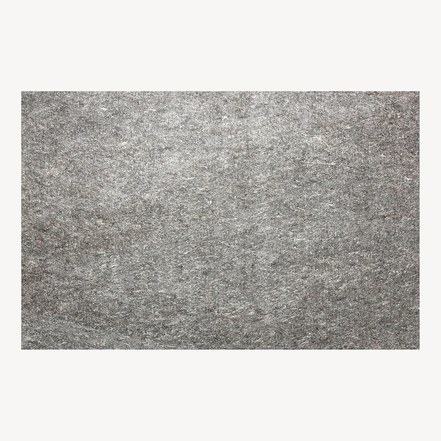 9x12 Feet Gray Rug Pad – 1/3 Inch Thick, Non-Slip, Cushioned Protection for Hard Floors
