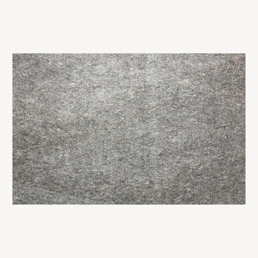 8x10 Feet Gray Rug Pad – 1/3 Inch Thick, Non-Slip, Cushioned Support for Hard Floors