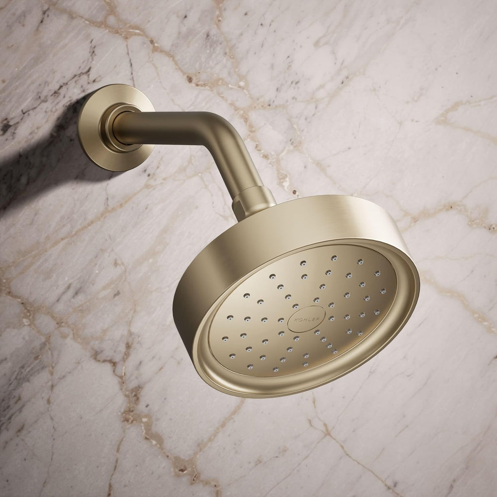 Kohler 939-G-BV Purist® Single-function showerhead, 1.75 gpm, Vibrant Brushed Bronze