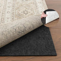 Deep Dream Dual Surface 10'x14' Rug Pad, Waterproof 1/8' Thick Felt + Natural Rubber Backing, Non Slip Carpet Gripper for Area Rugs, Protective Cushioned Pads for All Floors