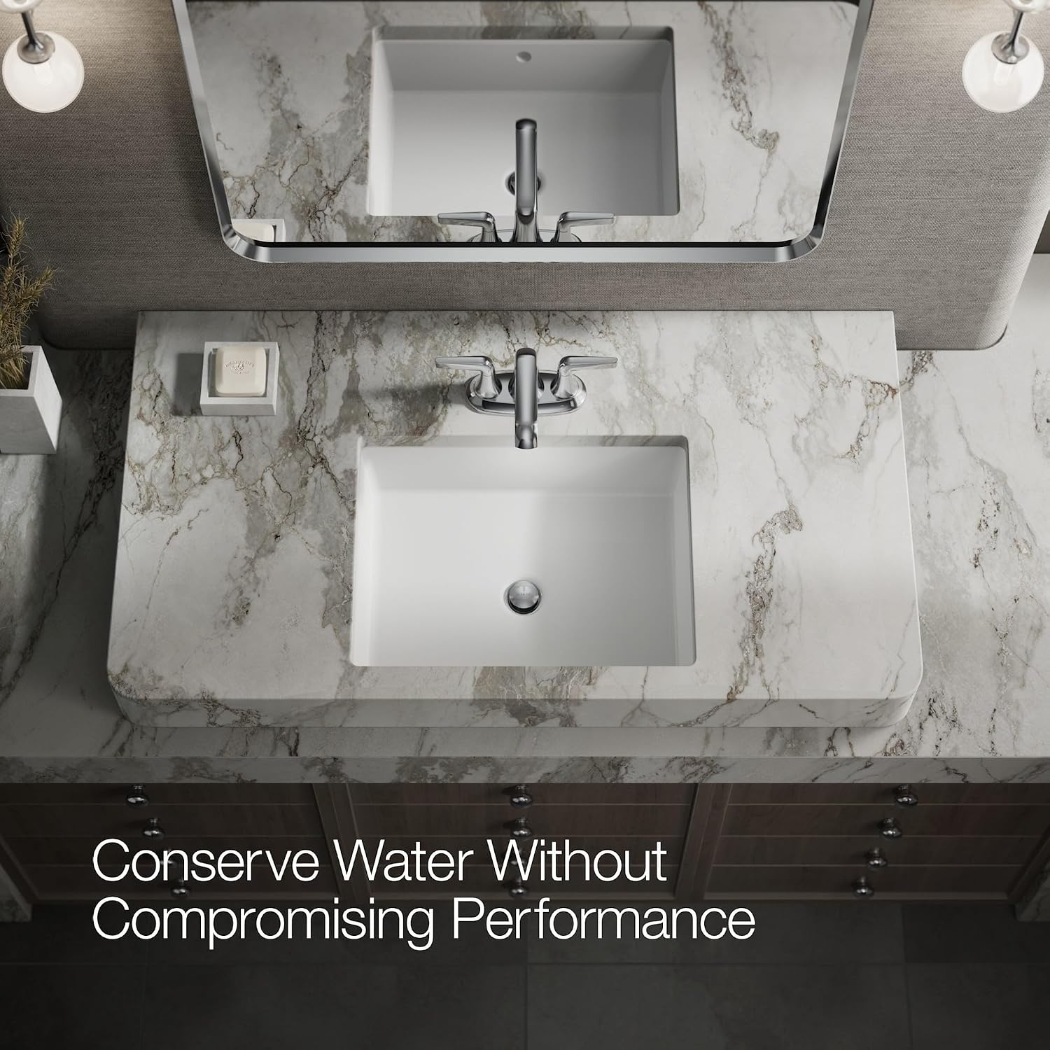Kohler K-22021-4-BL - Bathroom Sink Faucets Faucet