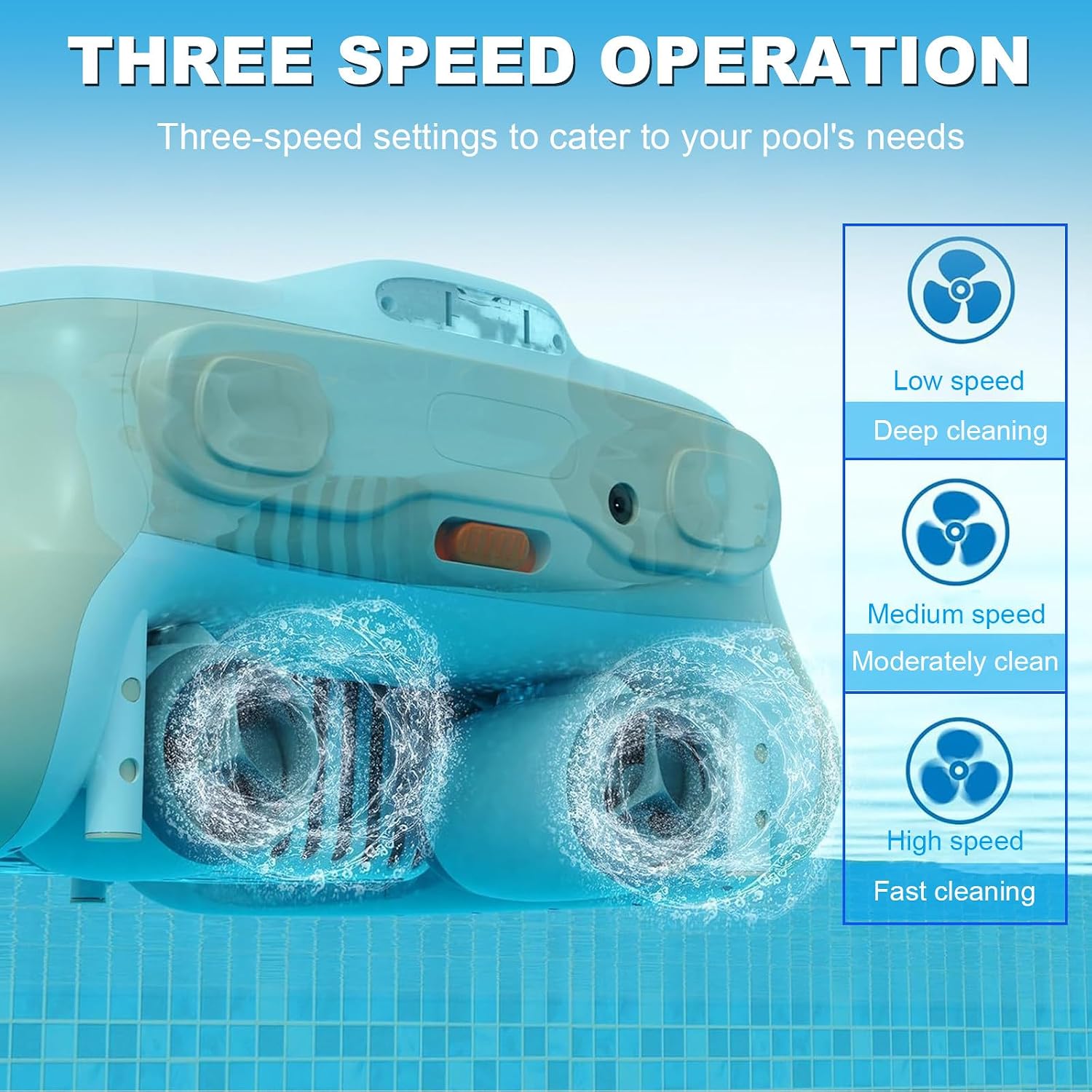 Pool Cleaning Robot | Manual Remote Control Pool Skimmer, 5 Hours Of Battery Life, 3 Hours Of Fast Charging, Anti-Grounding Technology, Can Remove Leaves, Hair, Sediment, Pollen, Dead Insects