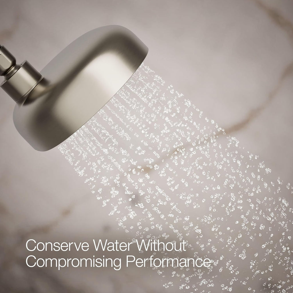 Kohler 26290-G-BN Statement® Three-function showerhead, 1.75 gpm, Vibrant Brushed Nickel