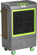 OEMTOOLS 23969 Swamp Cooler, Evaporative Air Cooler, 3-Speed Fan, Cools 1600 sq ft, 5300 CFM, Indoor and Outdoor, Includes Tool Tray and Large Casters, GFCI Plug for Outdoor Safety