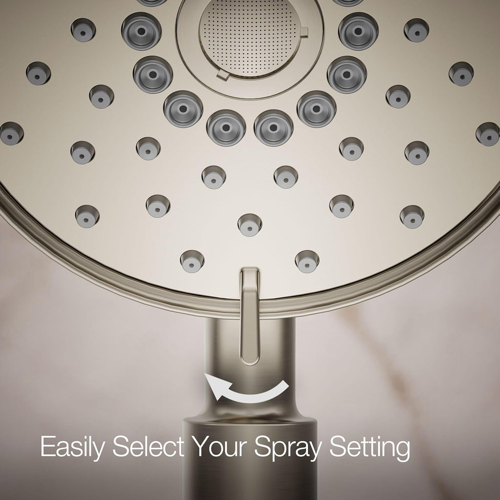 Kohler 22166-G-BN Purist® Four-function handshower, 1.75 gpm, Vibrant Brushed Nickel