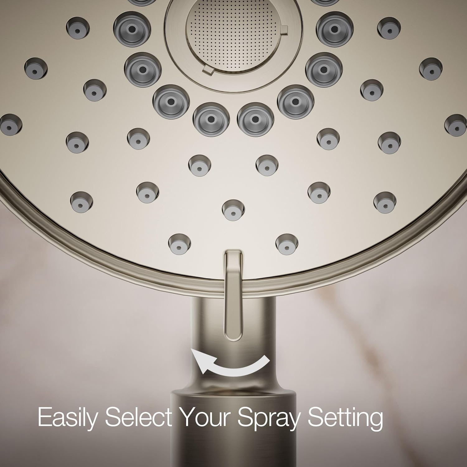 Kohler 22166-G-BN Purist® Four-function handshower, 1.75 gpm, Vibrant Brushed Nickel