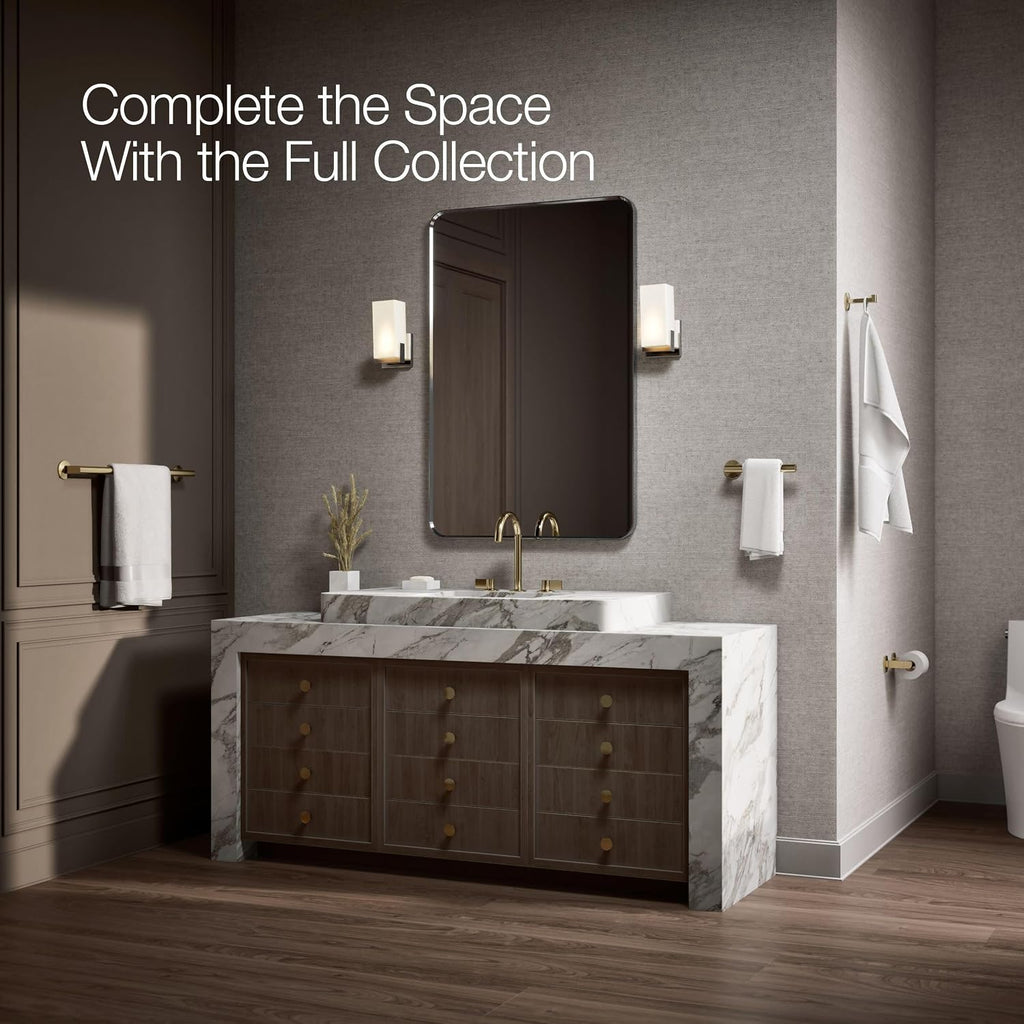 KOHLER K-78382-AF Components™ PIVOTING Tissue Assembly, Vibrant French Gold