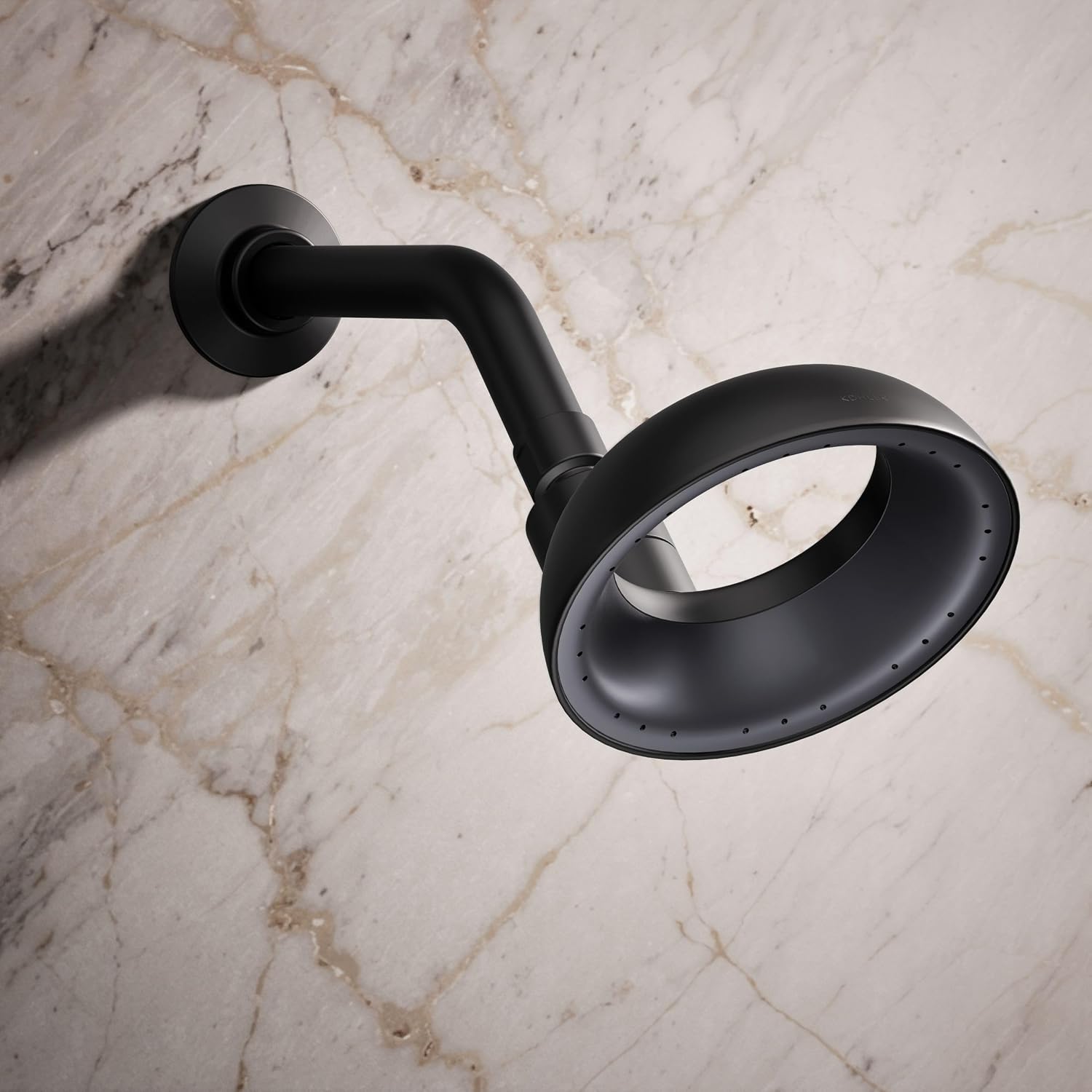 Kohler 20999-BL Statement® VES Single-function showerhead, 1.5 gpm, Matte Black