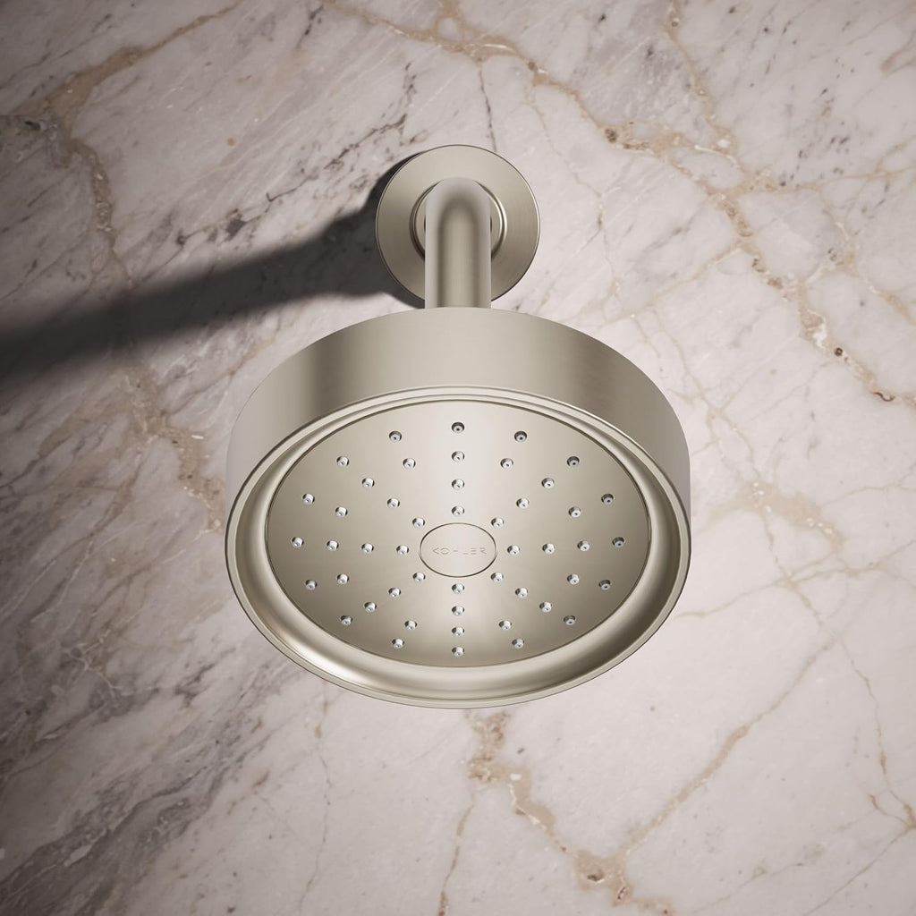 Kohler 939-G-BN Purist® Single-function showerhead, 1.75 gpm, Vibrant Brushed Nickel