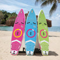 Inflatable Paddle Board 9.9'x33 x5 with Premium SUP Accessories & Backpack, Wide Stance, Bottom Fin for Paddling, Paddle, Leash, Surf Control, for Youth & Adult