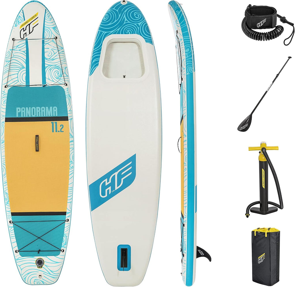 Hydro-Force SUP, Inflatable Stand Up Paddle Board, Complete Set, Multiple Styles, Sizes, 9FT, 10FT, 10'2FT, 11'2FT