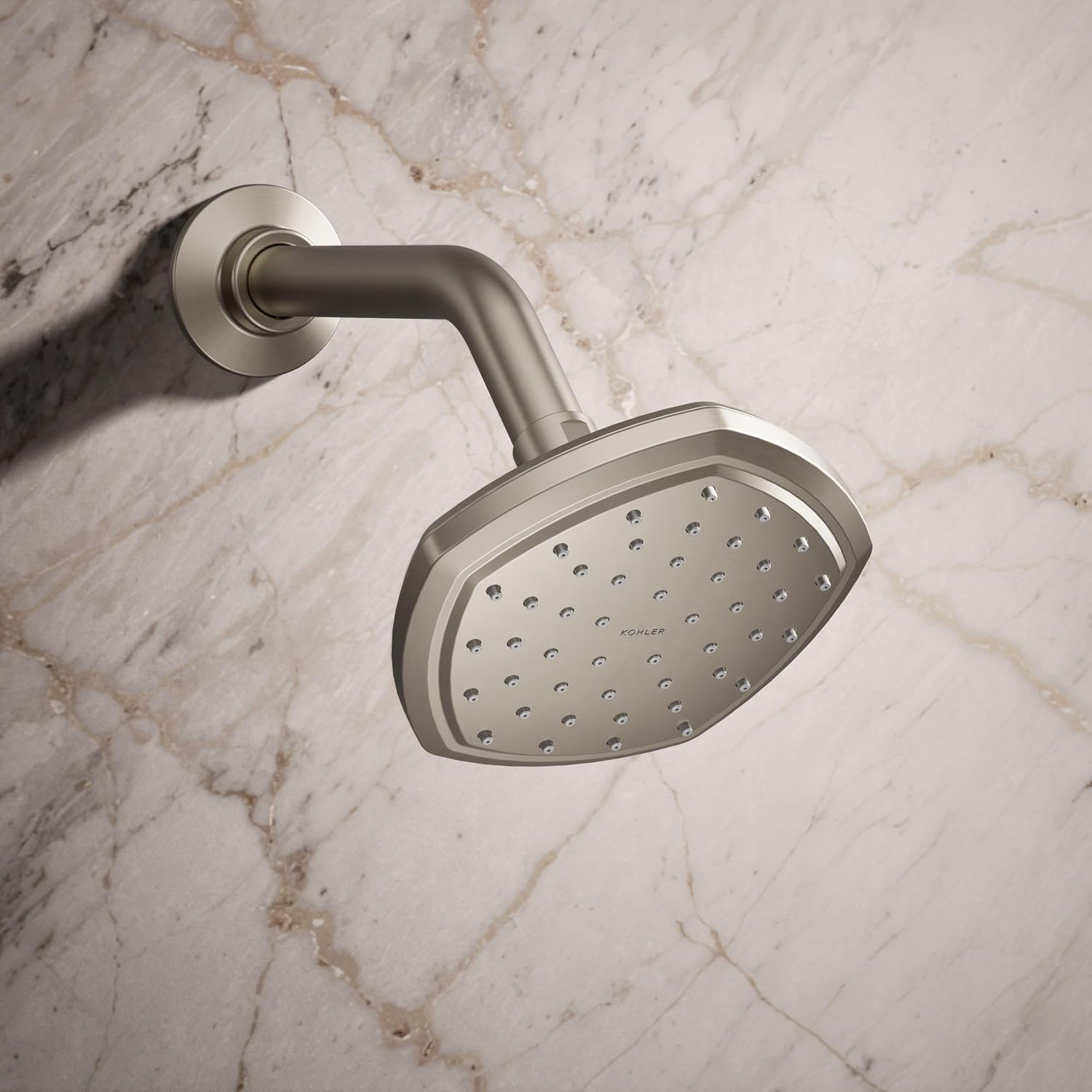 Kohler 27050-G-BN Occasion® Single-function showerhead, 1.75 gpm, Vibrant Brushed Nickel