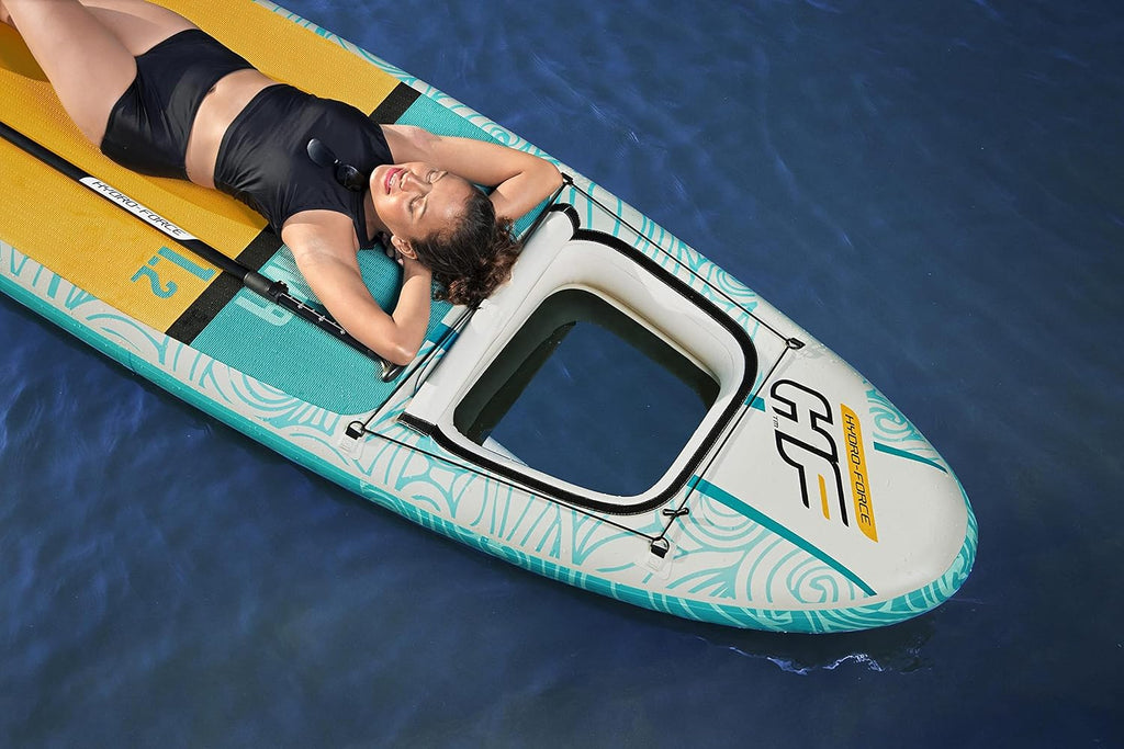 Hydro-Force SUP, Inflatable Stand Up Paddle Board, Complete Set, Multiple Styles, Sizes, 9FT, 10FT, 10'2FT, 11'2FT