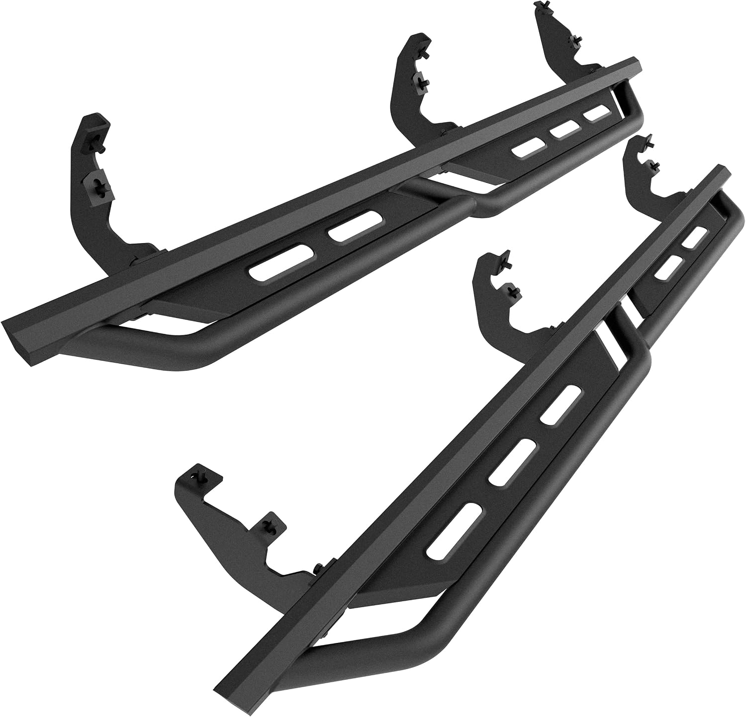 TAC Running Boards Compatible with 2019-2026 Ranger Supercrew Cab| Rocker Steps| Side Steps| Nerf Bars| Rocker Slider| Pickup Truck Exterior Accessories| Fine Texture Black (2pcs)