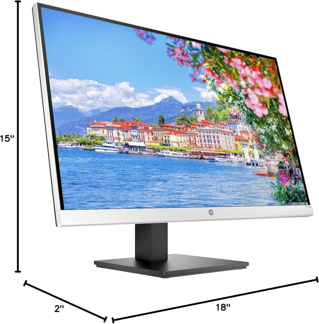 HP 27mq 27 Inch Anti-glare LED Desktop PC Monitor QHD 60Hz 5ms IPS Panel Flat Screen Low Blue Light Mode HDMI VGA Adjustable Stand Height Pivot Rotation VESA Mountable for Home Office (Renewed)