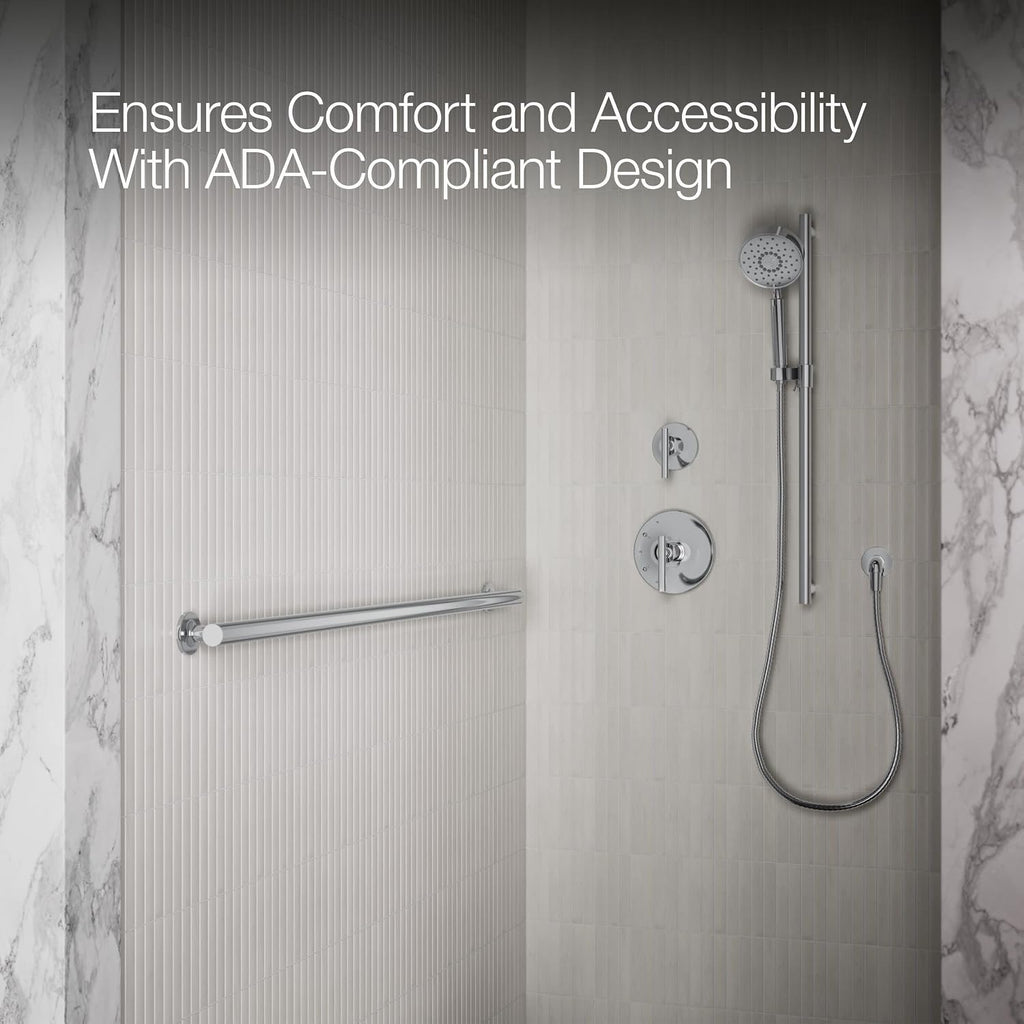 KOHLER Purist 48' Grab Bar Finish: Polished Stainless