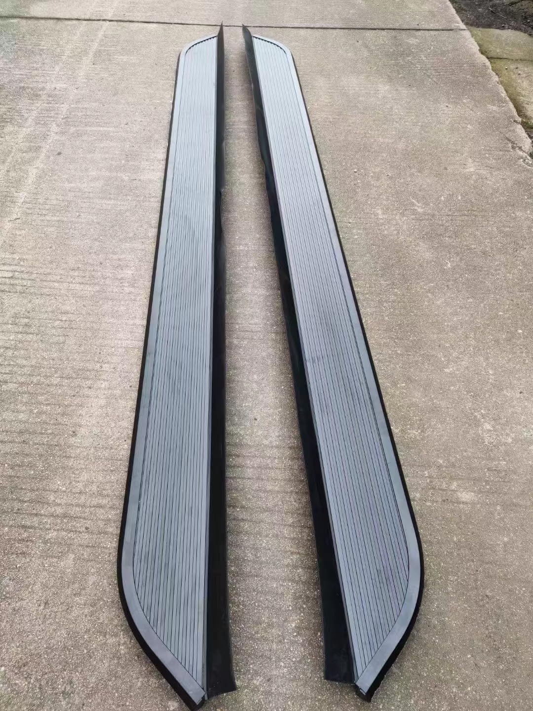 2PCS All Black Aluminum Running Board fits for Honda Ridgeline 2017-2024 2025 Side Step Side Stairs Include Install Hardwares Bolts