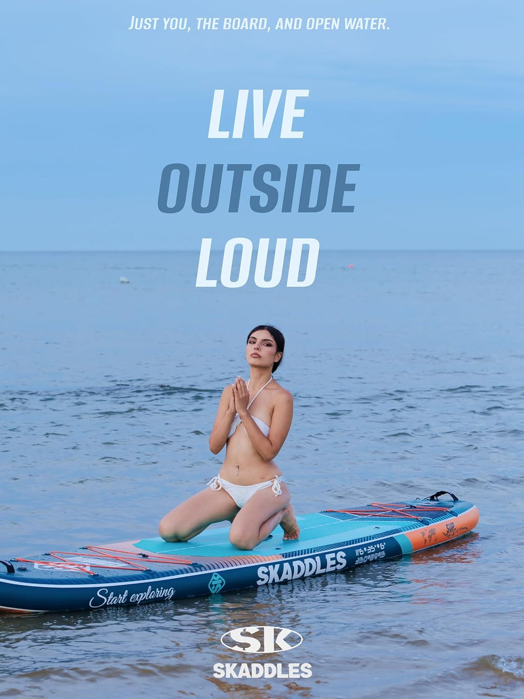 11'6 × 35' Inflatable SUP–Super Wide, Stand Up Paddle Board for Adults, Youth, Family & Pets, High Weight Capacity, Non-Slip EVA Deck, Premium Accessories