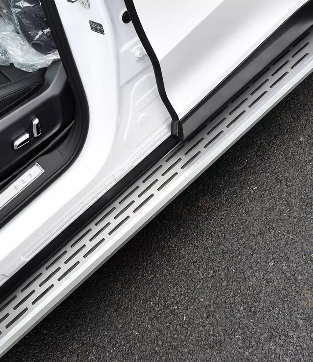 2pcs Aluminium Pedal Running Board for KGM SsangYong Musso 2019-2026 Side Step NerfBar Automotive Exterior Accessories (with Brackets)