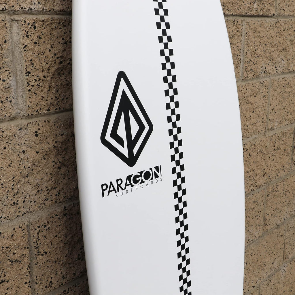 Epoxy Fiberglass Surfboard | Fast, Stylish & Fun Retro Fish Surfboard Ideal to Ride Small to Medium Sized Waves | 5'8' | 6'0'