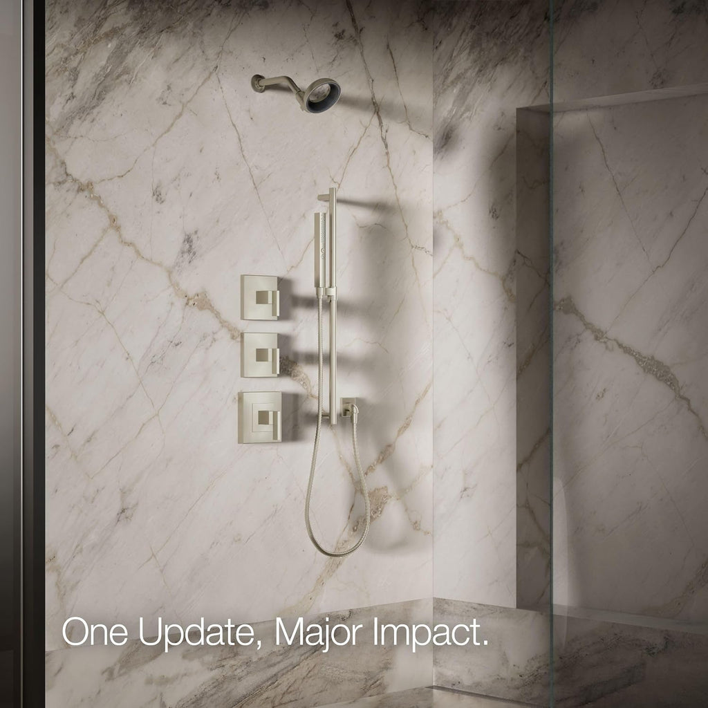 Kohler 20999-BN Statement® VES Single-function showerhead, 1.5 gpm, Vibrant Brushed Nickel