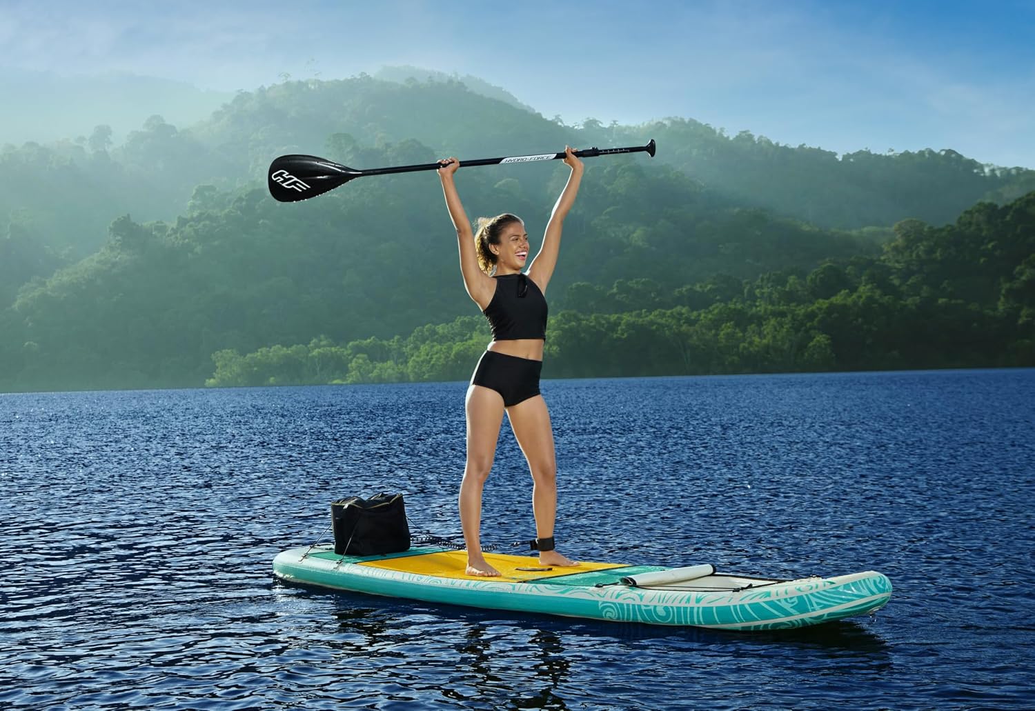 Hydro-Force SUP, Inflatable Stand Up Paddle Board, Complete Set, Multiple Styles, Sizes, 9FT, 10FT, 10'2FT, 11'2FT