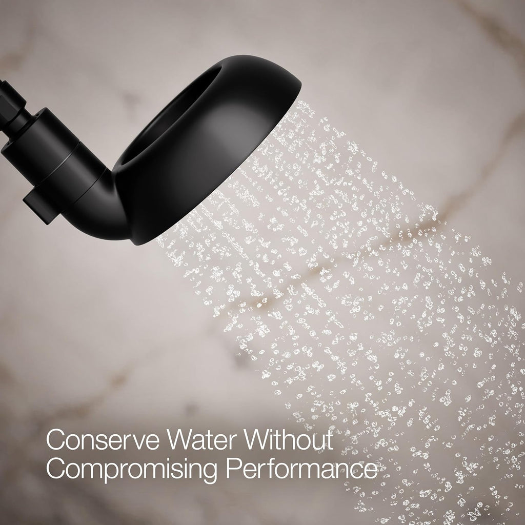 Kohler 20999-BL Statement® VES Single-function showerhead, 1.5 gpm, Matte Black