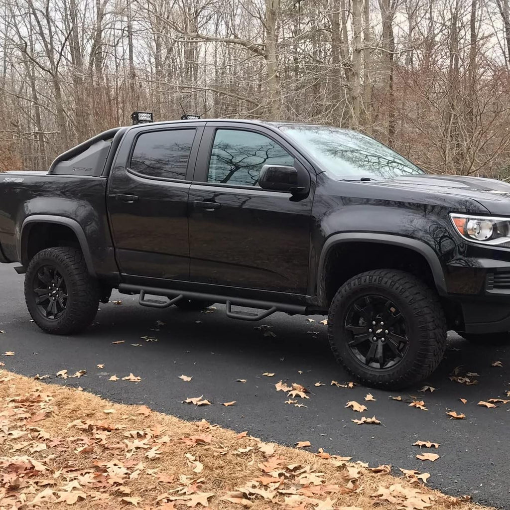 Running Boards Compatible with 2005-2023 Tacoma Double Cab with 4 Full-Size Doors, 4.5 Inches Drop Down Side Steps Running Boards for Tacoma.