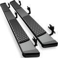 AUTOSAVER88 6 Inches Running Boards Compatible with 2019-2026 Ram 1500 New Body Crew Cab, Stainless Steel Side Steps Black Powder Coated Nerf Bars