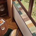 Window Sill Protector Mat, Easy to Trim PVC Leather Windowsill Mats with Anti-Slip Backing, Decor Waterproof Pad for Bay Windows and Balconies(24x71in/60x180cm)