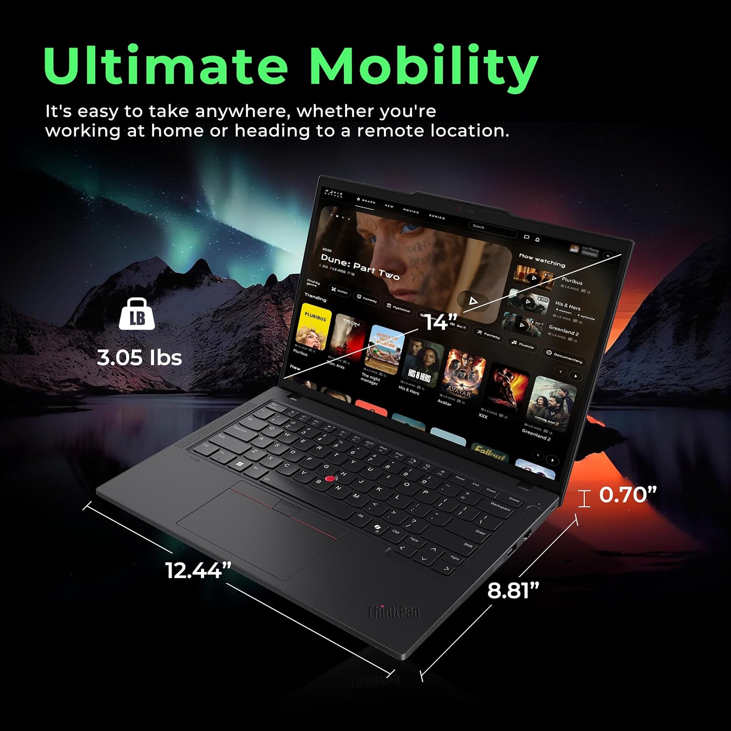 Lenovo ThinkPad T14 G5 14' WUXGA Laptop, Intel Ultra 7 165U, 16GB DDR5 RAM, 1.5TB Storage(512GB SSD+1TB Docking Station Set), Intel Graphics, Backlit Keyboard, Fingerprint, Wi-Fi 6E, Win 11 Pro, Black