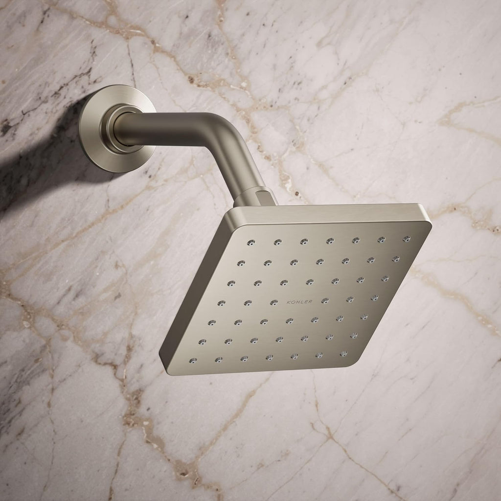 Kohler 24805-BN Parallel® Single-function showerhead, 2.5 gpm, Vibrant Brushed Nickel