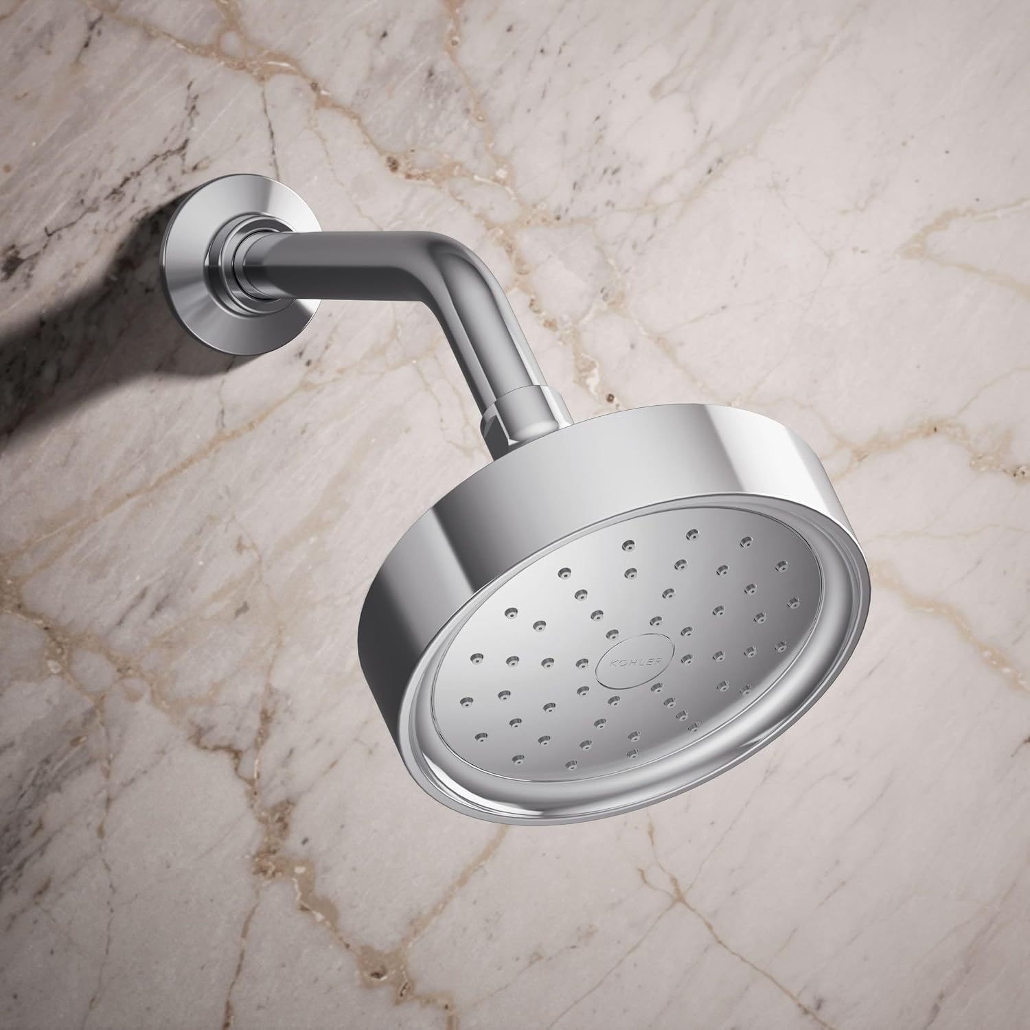 Kohler 939-G-CP Purist® Single-function showerhead, 1.75 gpm, Polished Chrome